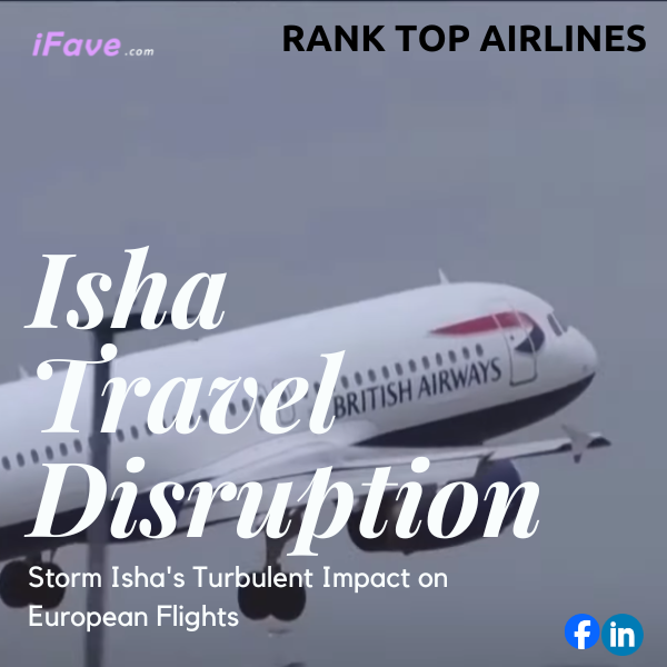 Banner for a travel advisory and tips on dealing with Isha Travel Disruption